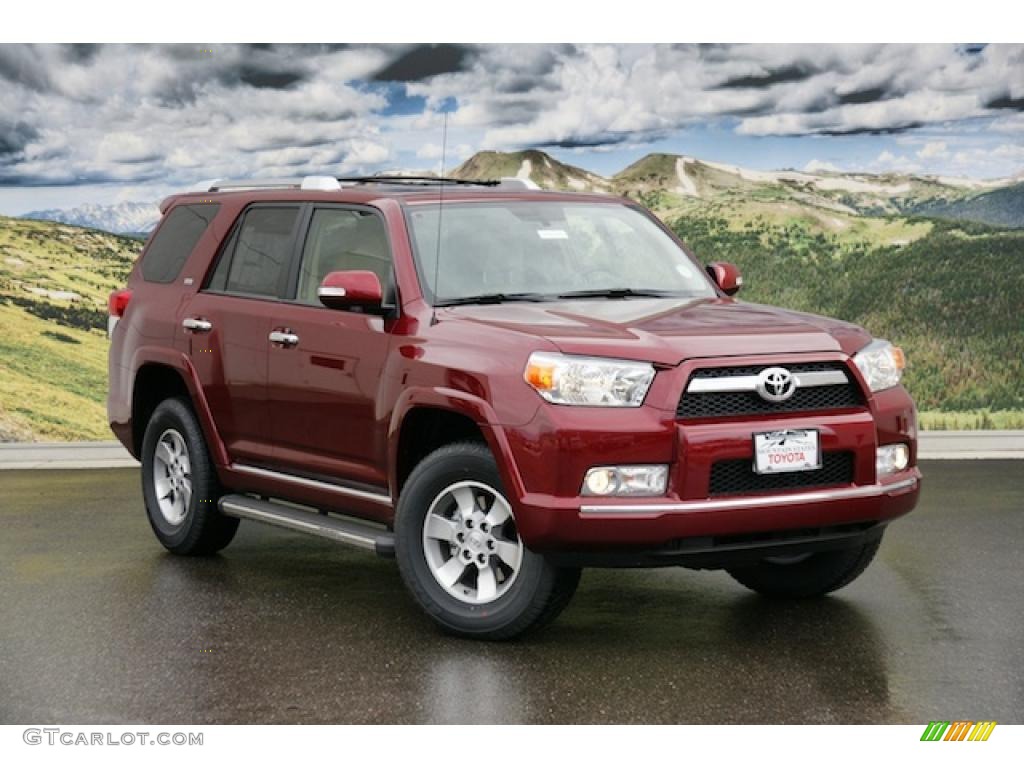 Salsa Red Pearl 2011 Toyota 4Runner SR5 4x4 Exterior Photo #45404744