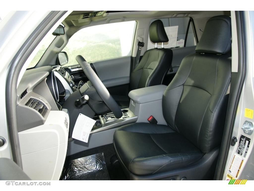 Black Leather Interior 2011 Toyota 4Runner SR5 4x4 Photo #45405119