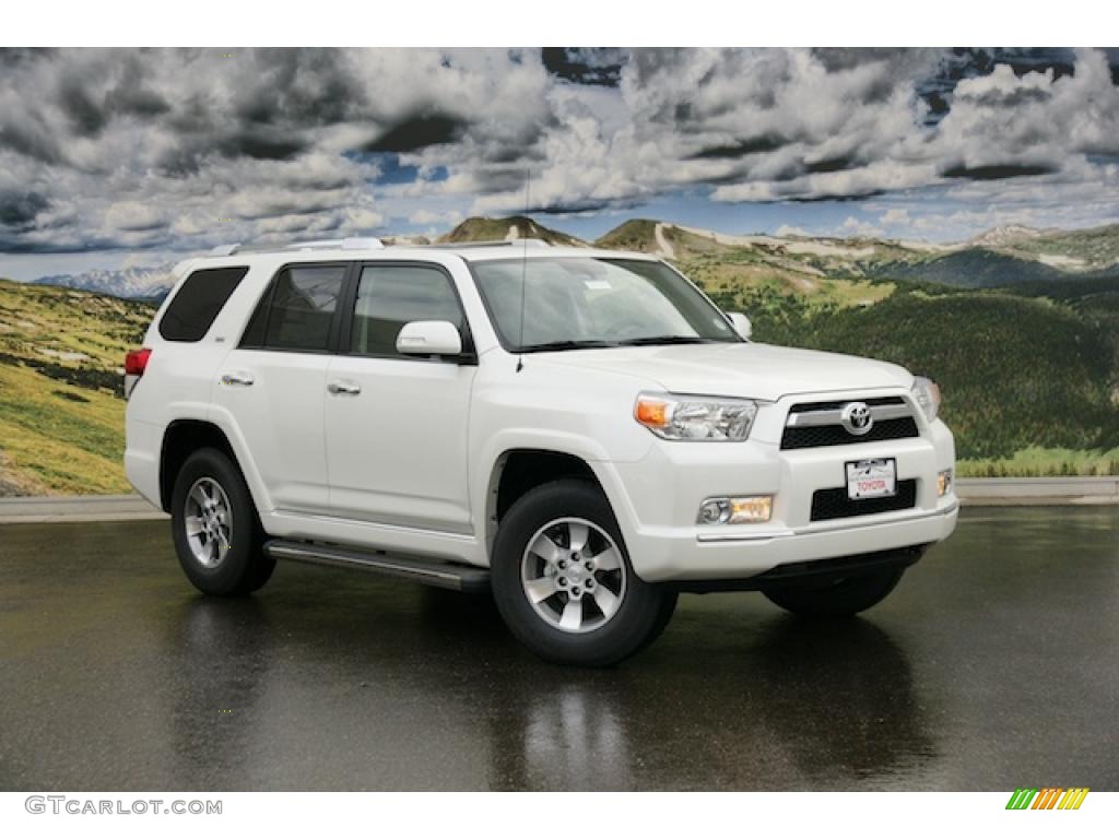 2011 4Runner SR5 4x4 - Blizzard White Pearl / Graphite photo #1