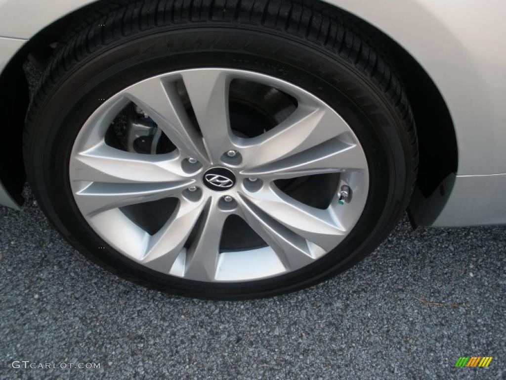 2010 Hyundai Genesis Coupe 3.8 Grand Touring Wheel Photo #45410769