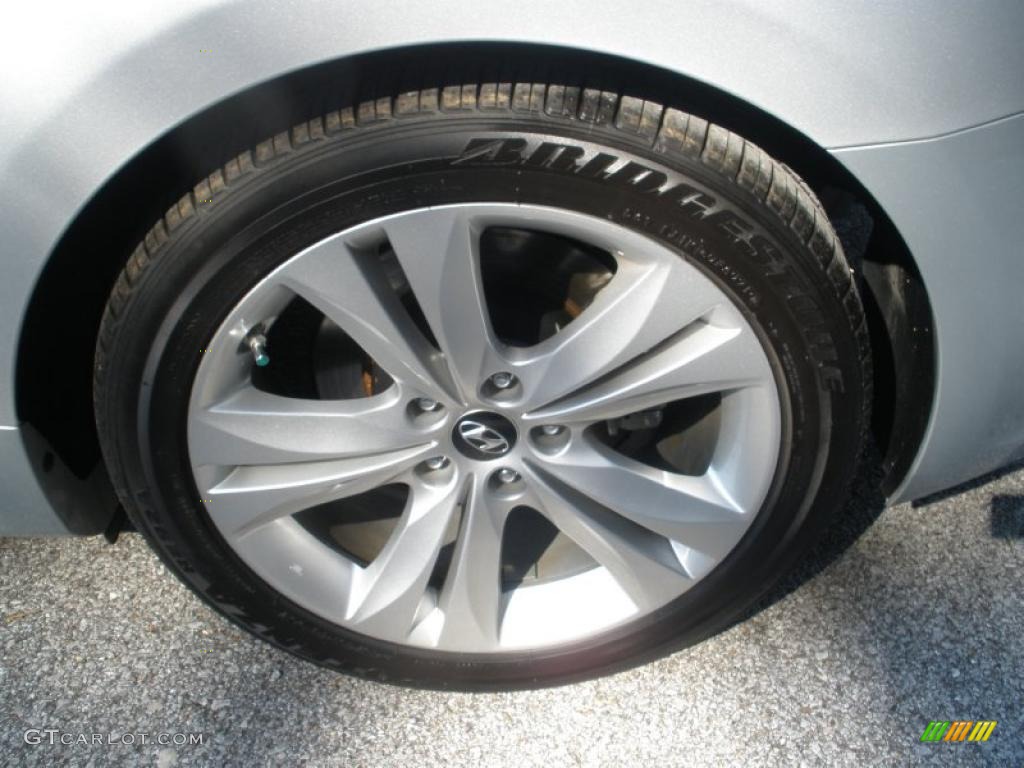 2010 Hyundai Genesis Coupe 3.8 Grand Touring Wheel Photo #45410781