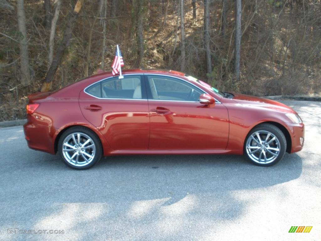 Matador Red Mica 2010 Lexus IS 250 Exterior Photo #45411225