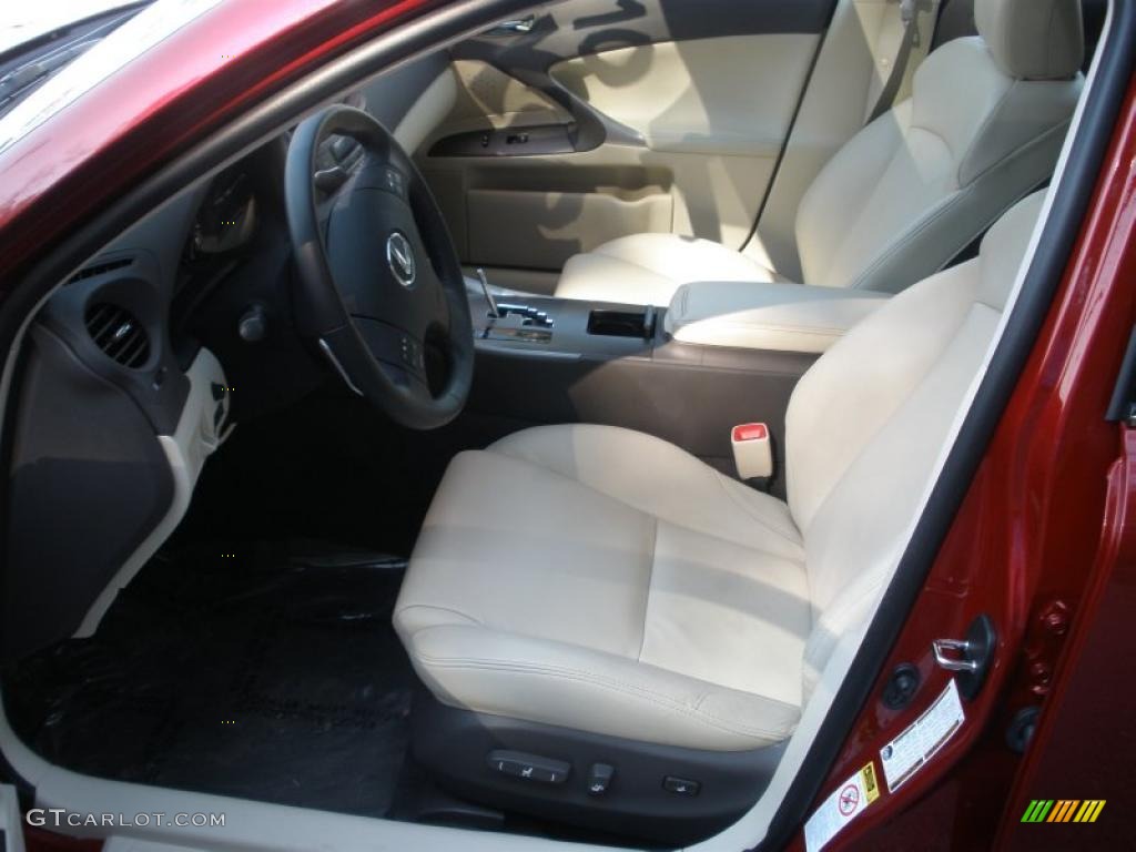 Light Gray Interior 2010 Lexus IS 250 Photo #45411333