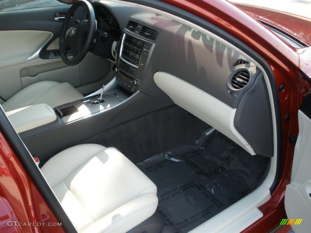 Light Gray Interior 2010 Lexus IS 250 Photo #45411357