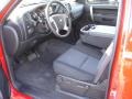 2010 Chevrolet Silverado 2500HD Ebony Interior Prime Interior Photo