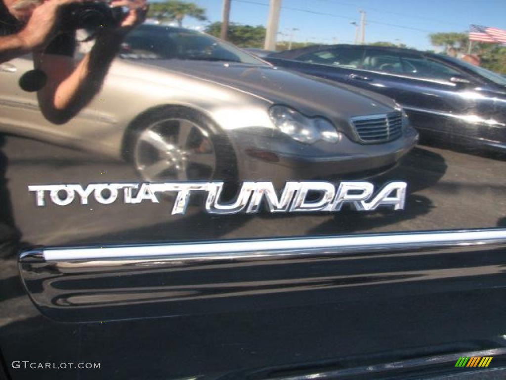 2005 Tundra SR5 Double Cab - Black / Light Charcoal photo #6