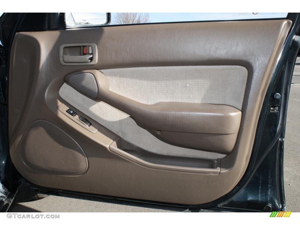 1995 Camry LE V6 Wagon - Dark Emerald Green Metallic / Beige photo #13