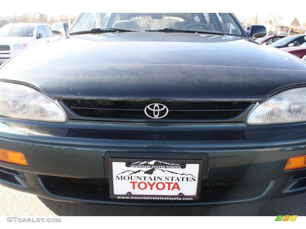 1995 Camry LE V6 Wagon - Dark Emerald Green Metallic / Beige photo #26