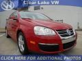 Salsa Red - Jetta SE Sedan Photo No. 1