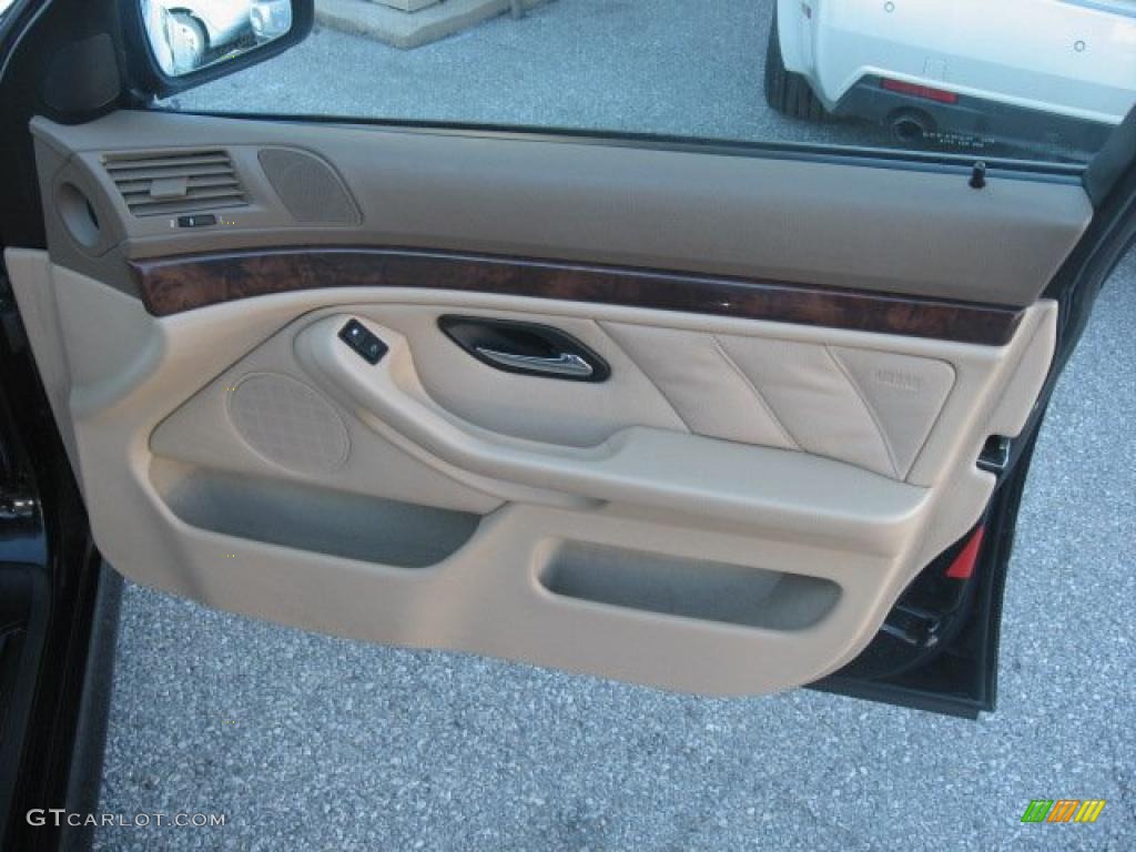 2000 BMW 5 Series 540i Sedan Sand Door Panel Photo #45416236