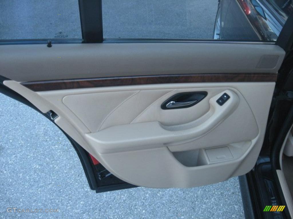 2000 BMW 5 Series 540i Sedan Sand Door Panel Photo #45416244