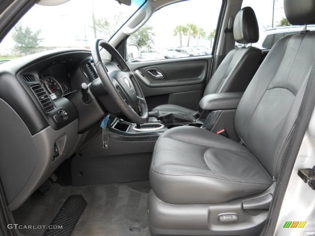 Dark Flint Gray Interior 2006 Mazda Tribute i Photo #45416388