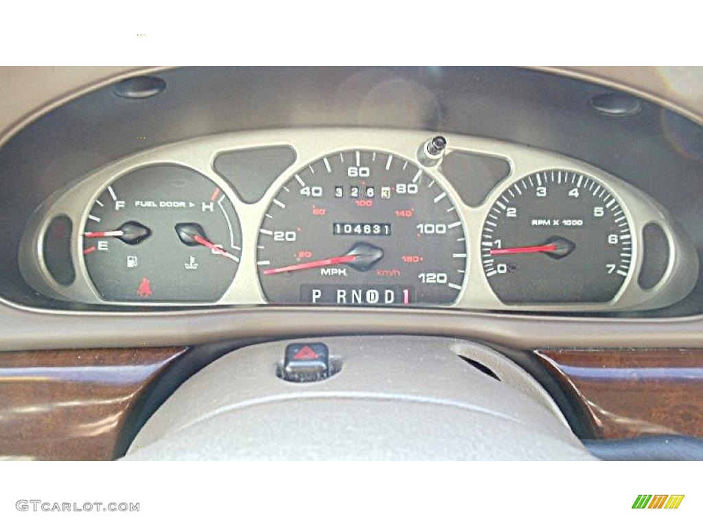 1999 Mercury Sable GS Sedan Gauges Photo #45416740