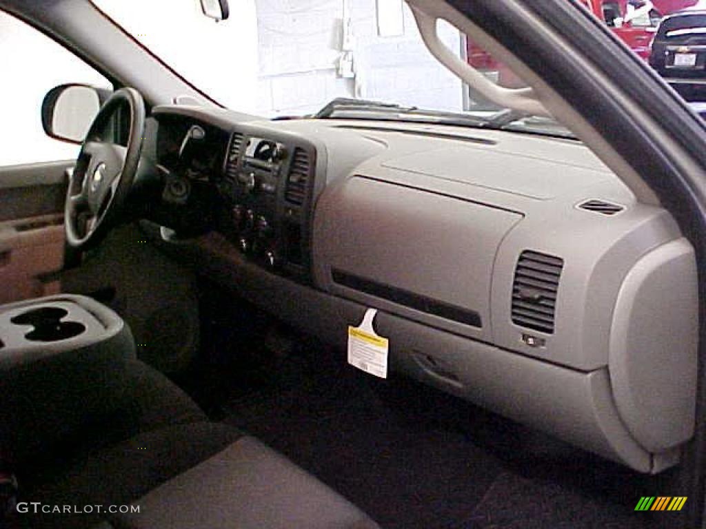 2011 Silverado 1500 Extended Cab - Sheer Silver Metallic / Dark Titanium photo #7