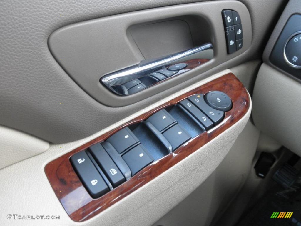 2011 GMC Sierra 1500 SLT Extended Cab 4x4 Controls Photo #45418328