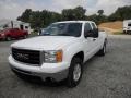 2011 Summit White GMC Sierra 1500 SLE Extended Cab 4x4  photo #3