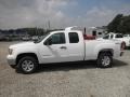 2011 Summit White GMC Sierra 1500 SLE Extended Cab 4x4  photo #4