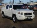 2008 White Honda Ridgeline RTL  photo #3