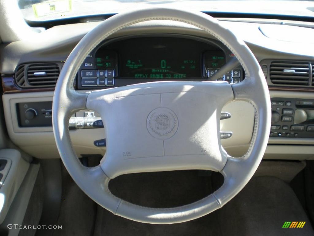 1997 Cadillac DeVille d'Elegance Camel Steering Wheel Photo #45419431