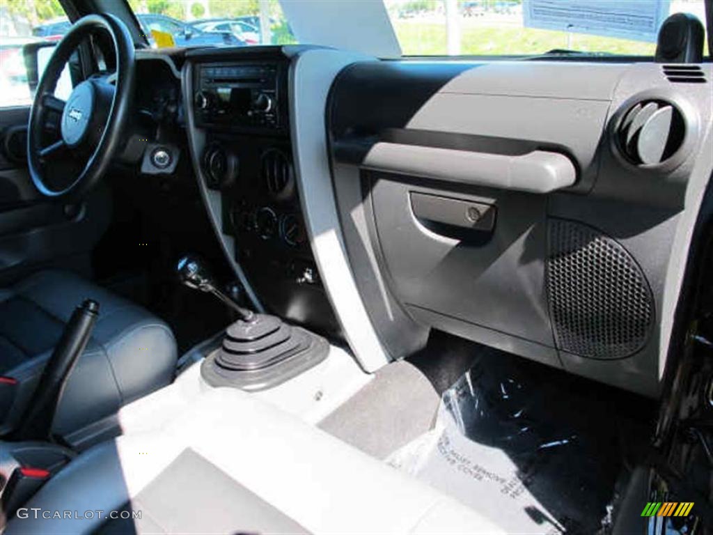 Dark Slate Gray/Medium Slate Gray Interior 2008 Jeep Wrangler X 4x4 Photo #45420747