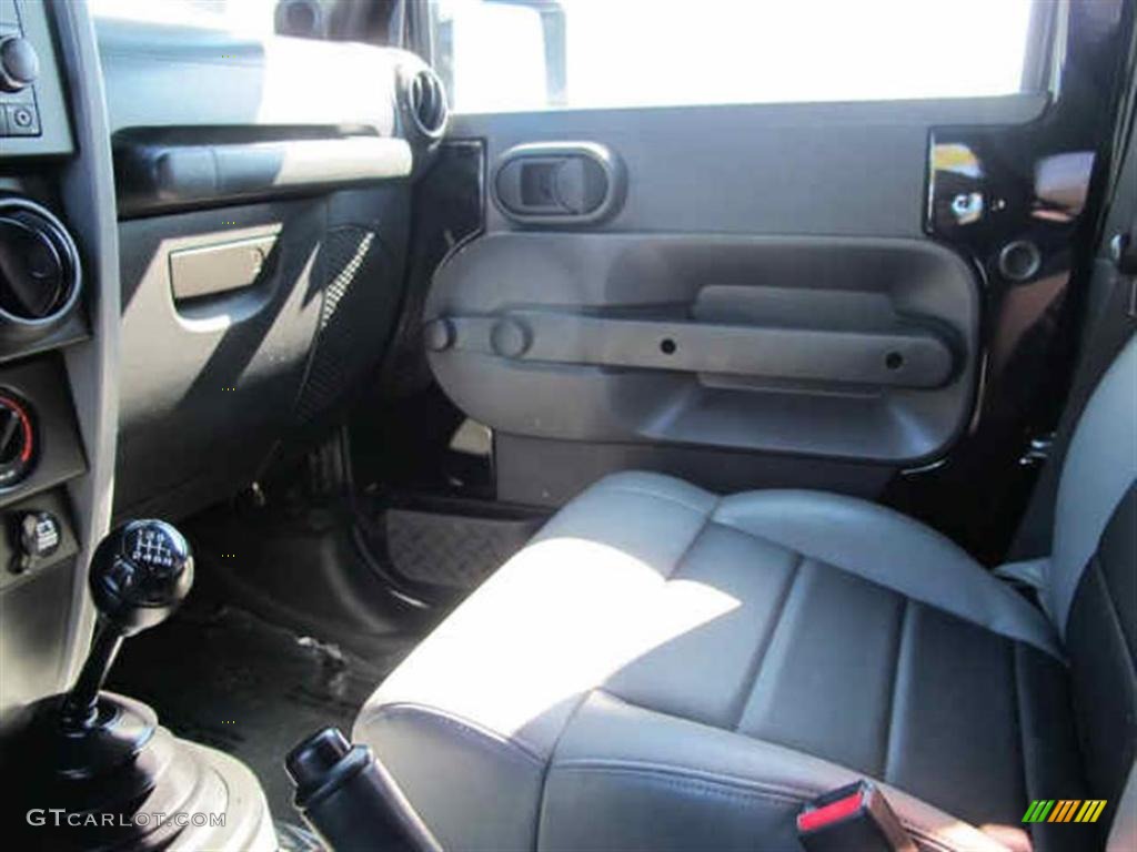 Dark Slate Gray/Medium Slate Gray Interior 2008 Jeep Wrangler X 4x4 Photo #45420759