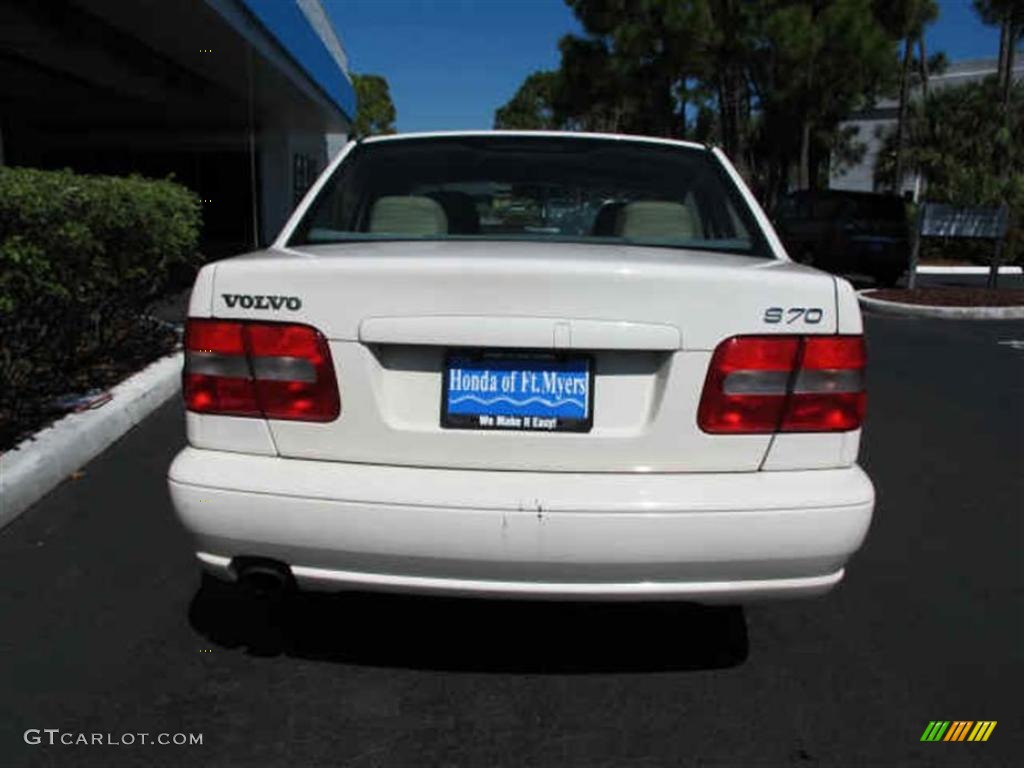 1998 S70  - White / Tan photo #4