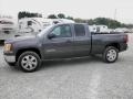 2011 Storm Gray Metallic GMC Sierra 1500 SLE Extended Cab 4x4  photo #3