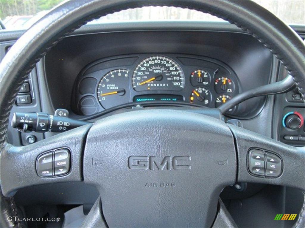 2006 GMC Sierra 1500 SLT Crew Cab 4x4 Controls Photo #45422758