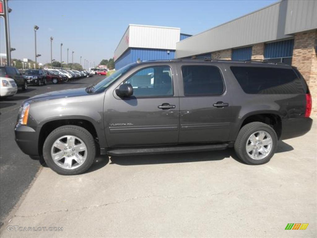 Storm Gray Metallic 2011 GMC Yukon XL SLE 4x4 Exterior Photo #45423034