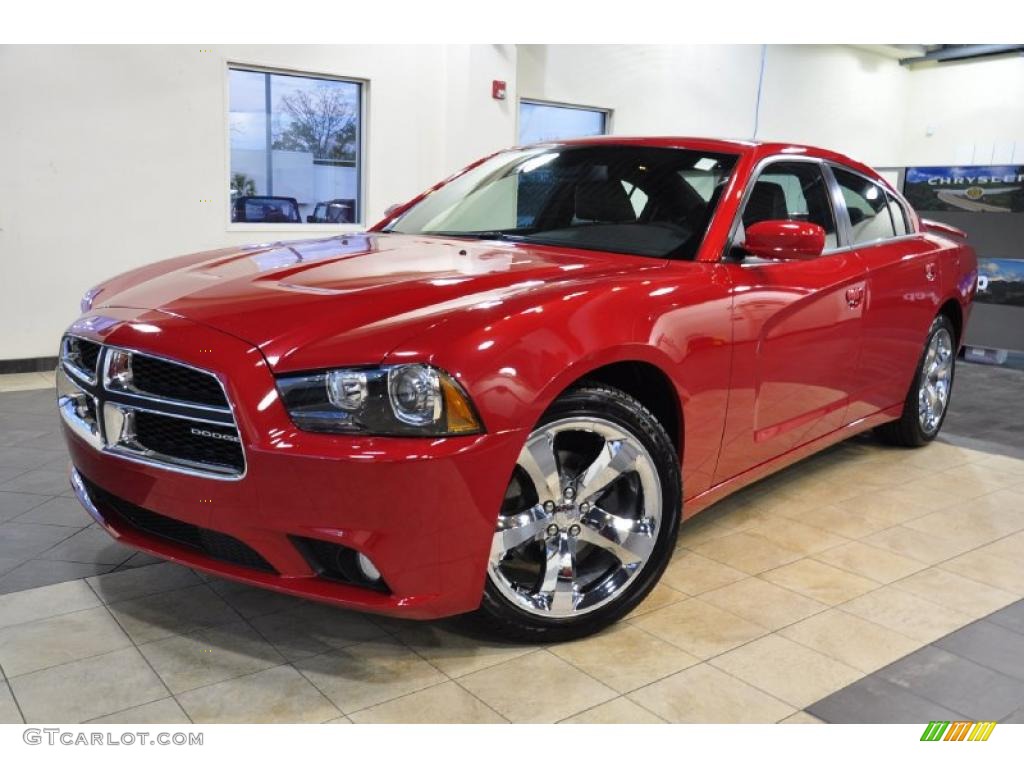 Redline 3-Coat Pearl 2011 Dodge Charger Rallye Plus Exterior Photo #45423843