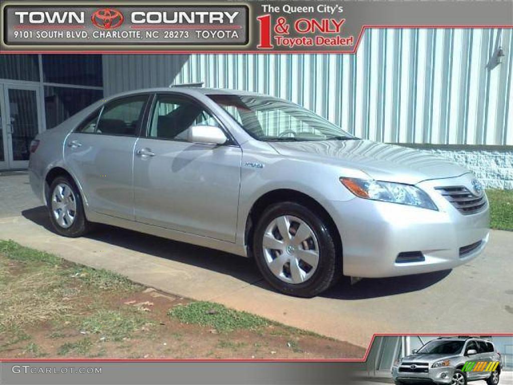 2008 Camry Hybrid - Classic Silver Metallic / Ash photo #1