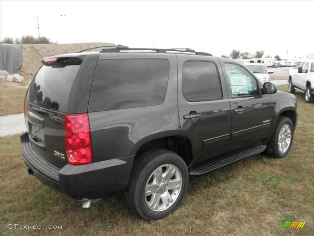Storm Gray Metallic 2011 GMC Yukon SLE 4x4 Exterior Photo #45424099
