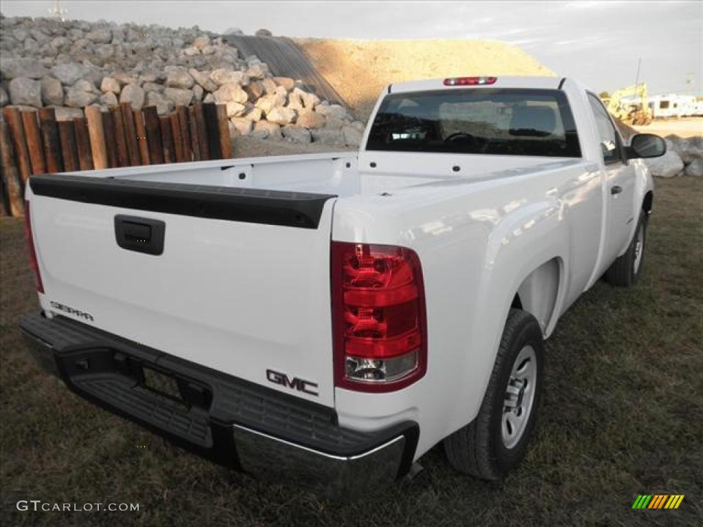 Summit White 2011 GMC Sierra 1500 Regular Cab Exterior Photo #45424171