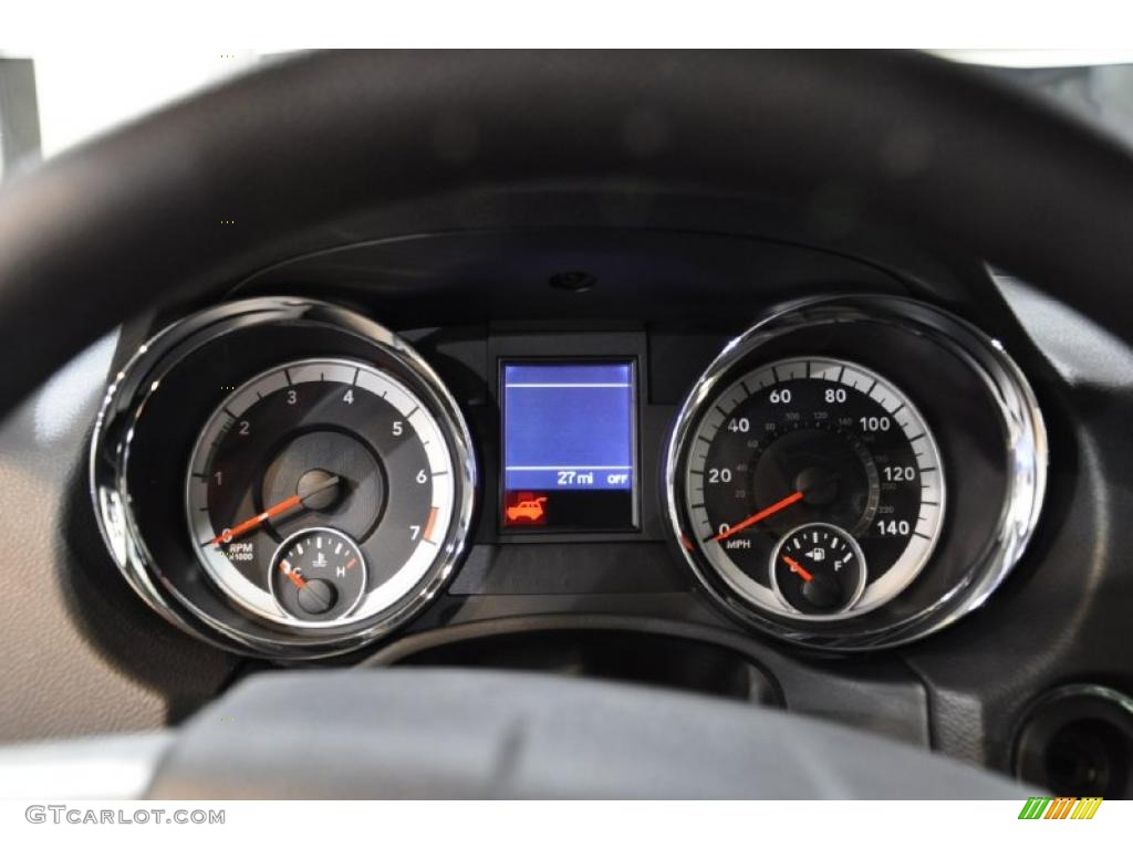 2011 Dodge Durango Express 4x4 Gauges Photo #45424223