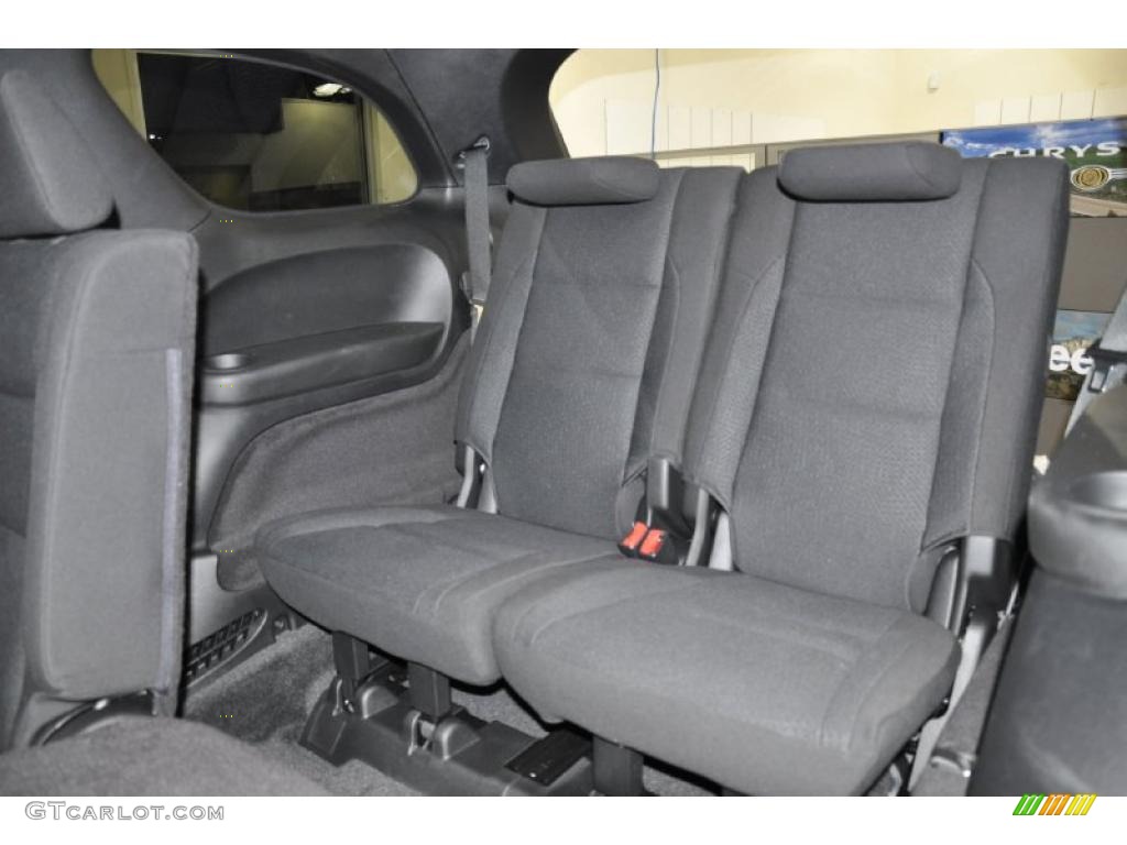 Black Interior 2011 Dodge Durango Express 4x4 Photo #45424275