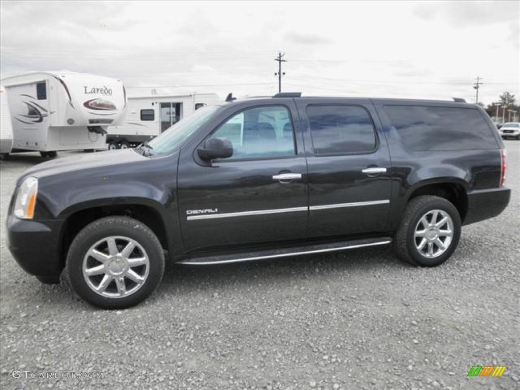 Carbon Black Metallic 2011 GMC Yukon XL Denali AWD Exterior Photo #45425143