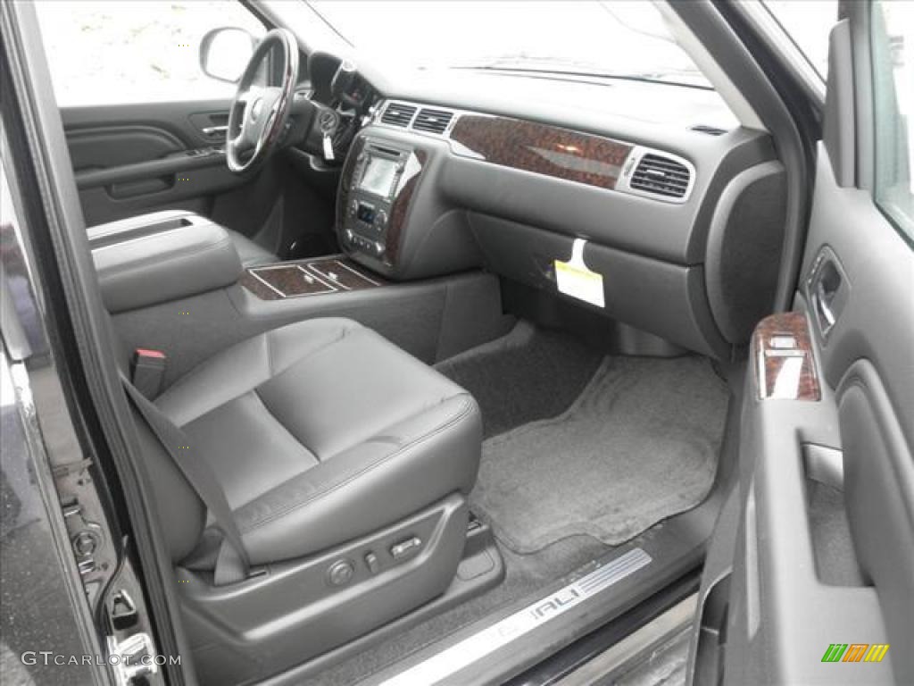 Ebony Interior 2011 GMC Yukon XL Denali AWD Photo #45425279