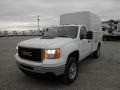 Summit White - Sierra 3500HD Work Truck Regular Cab Utility Photo No. 3