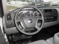 Dark Titanium 2011 GMC Sierra 3500HD Work Truck Regular Cab Utility Dashboard