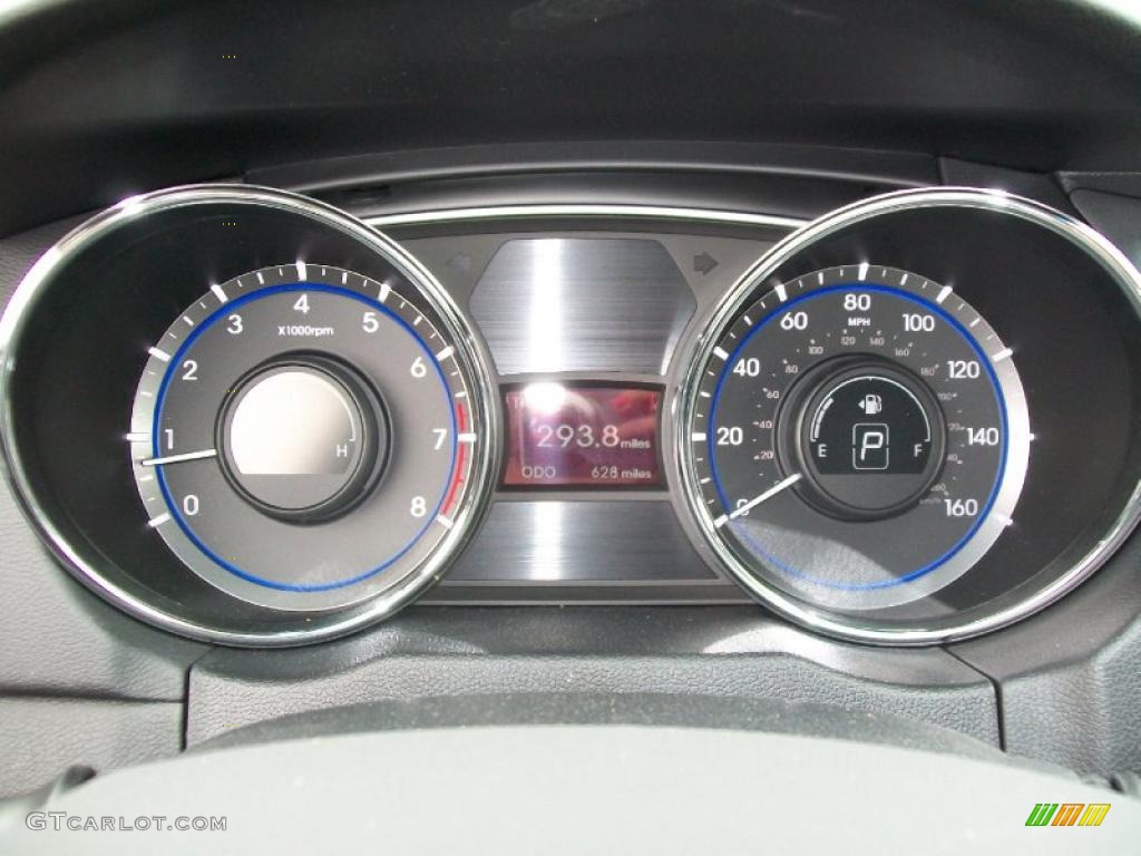 2011 Hyundai Sonata SE 2.0T Gauges Photo #45425783