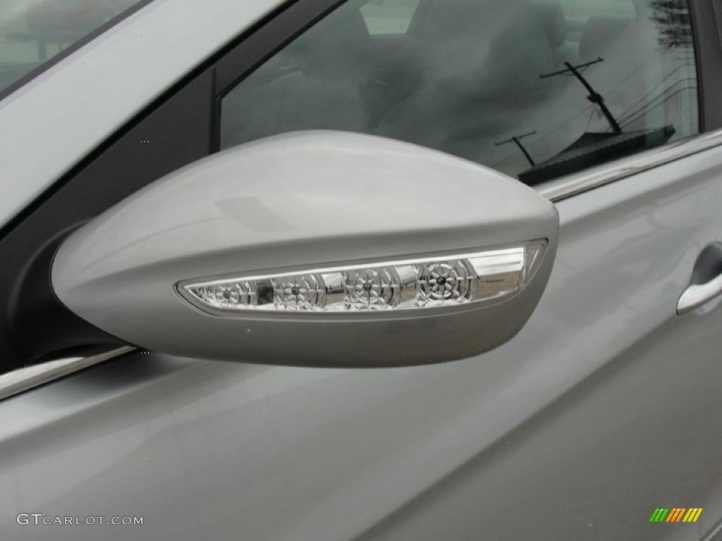 2011 Sonata Limited 2.0T - Radiant Silver / Gray photo #11