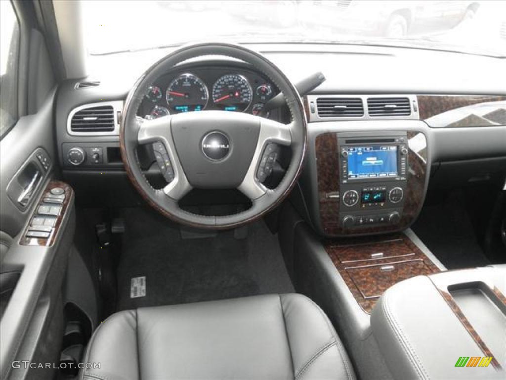 2011 GMC Yukon XL Denali AWD Ebony Dashboard Photo #45426215