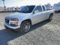 2011 Pure Silver Metallic GMC Canyon SLE Extended Cab  photo #3