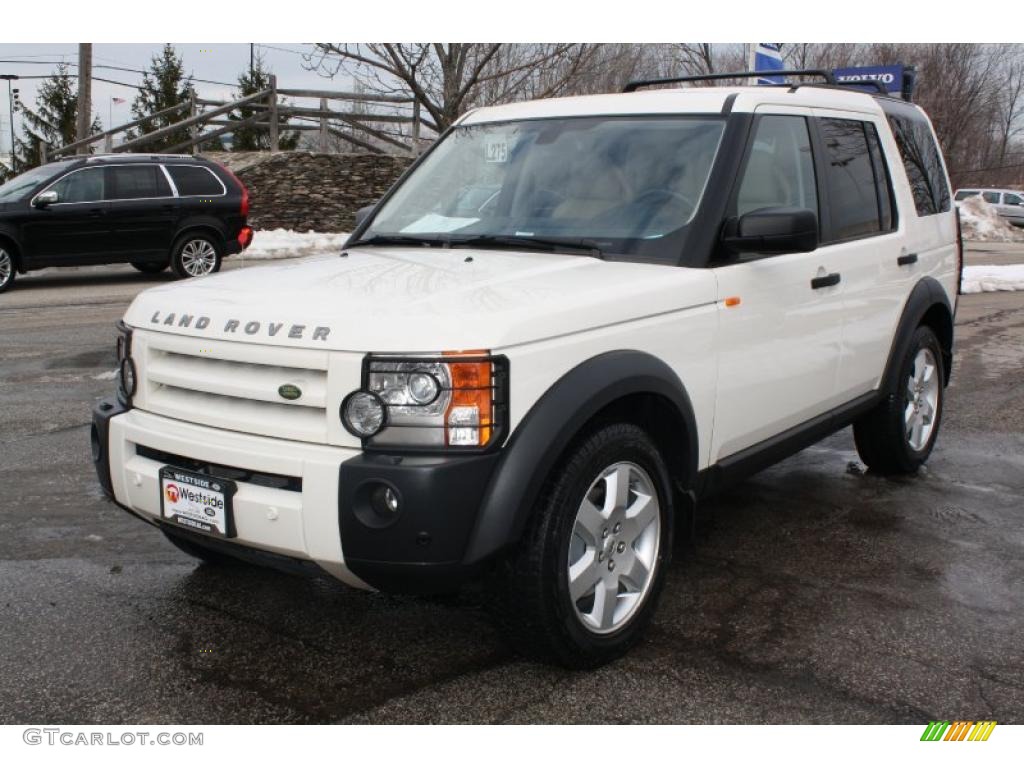 Alaska White 2008 Land Rover LR3 V8 HSE Exterior Photo #45426350
