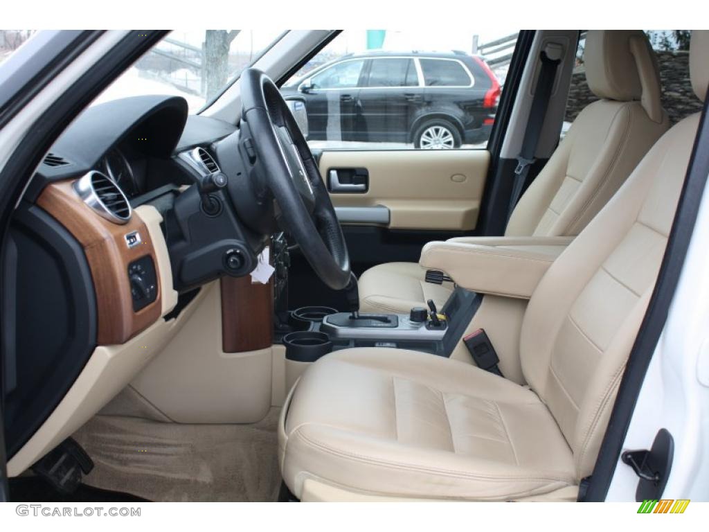 Alpaca Beige Interior 2008 Land Rover LR3 V8 HSE Photo #45426699