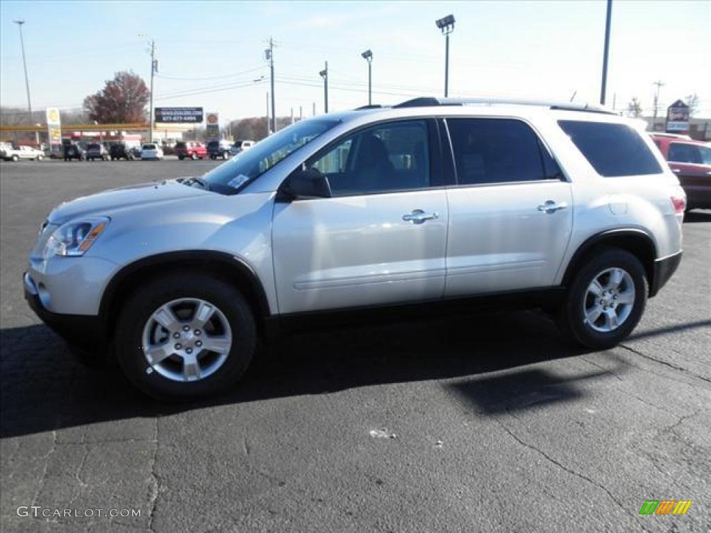 Quicksilver Metallic 2011 GMC Acadia SLE AWD Exterior Photo #45426771