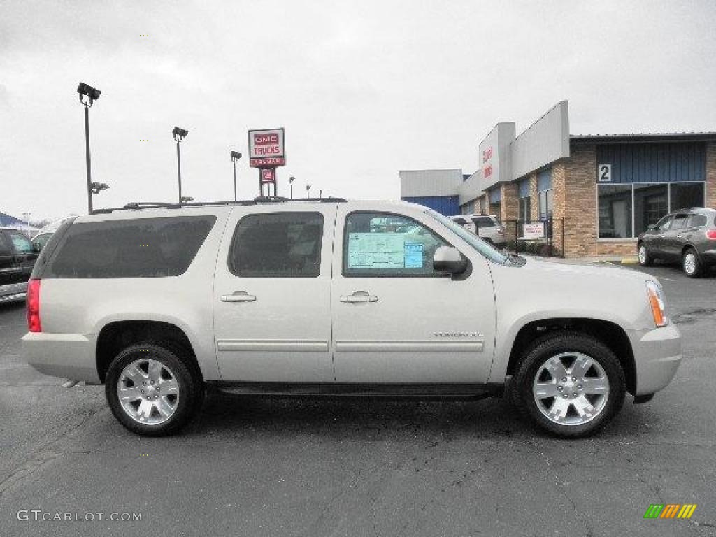 Pure Silver Metallic 2011 GMC Yukon XL SLE 4x4 Exterior Photo #45427256