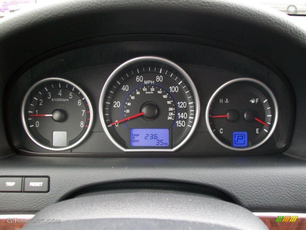 2011 Hyundai Veracruz Limited Gauges Photo #45427783