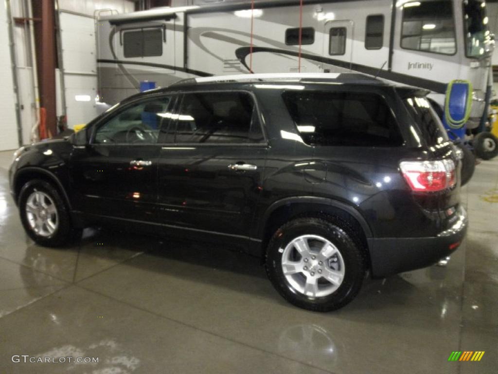 Carbon Black Metallic 2011 GMC Acadia SLE AWD Exterior Photo #45427951