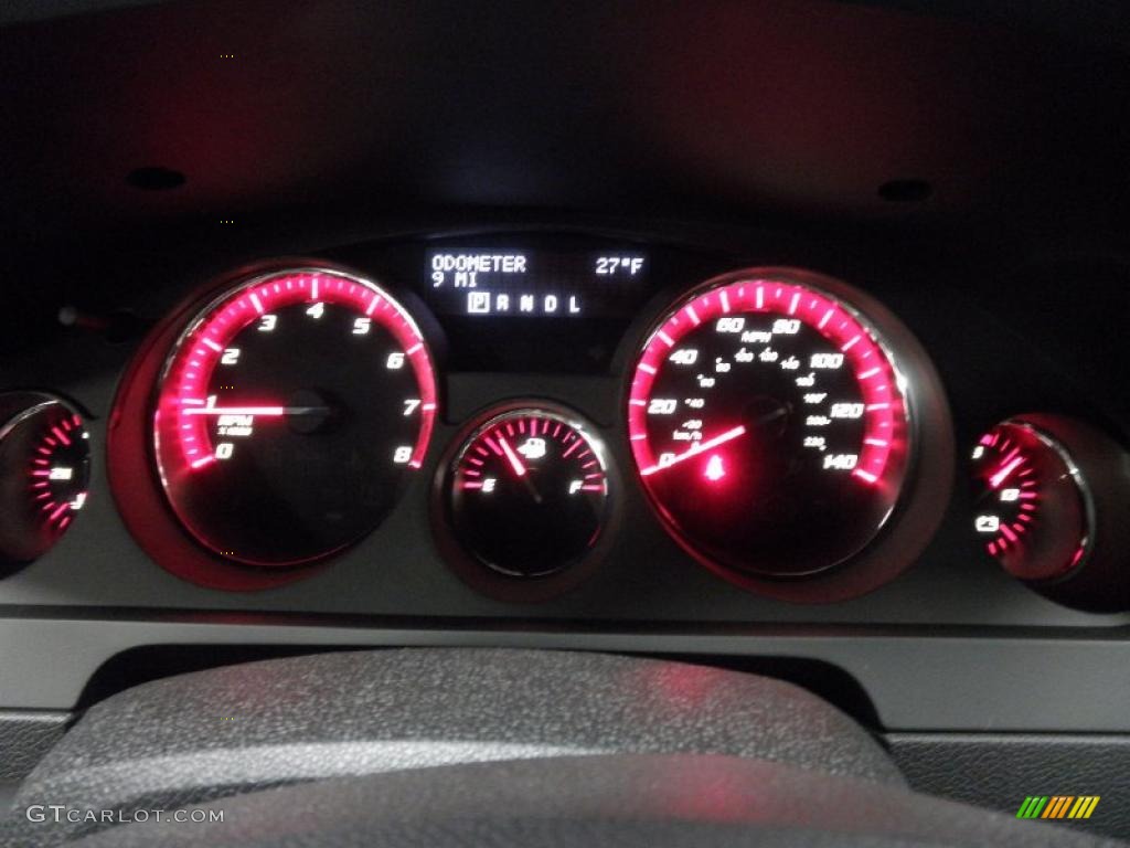 2011 GMC Acadia SLE AWD Gauges Photo #45428003